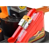 Zestaw z cyfrowym zegarem na wieży toru