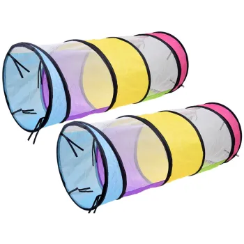 trójkątny namiot z tarczą do rzucania piłeczek