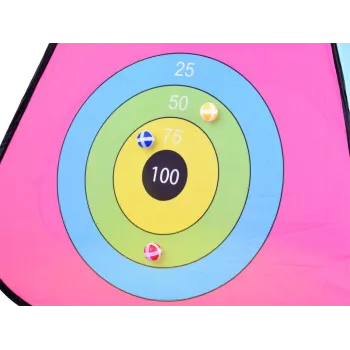 namiot kojec do zabawy z pojemnikiem na piłeczki