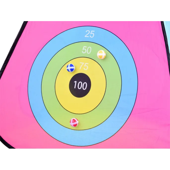 namiot kojec do zabawy z pojemnikiem na piłeczki