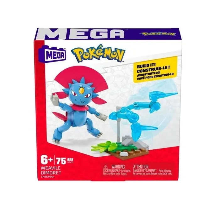 Zestaw Mega Pokemon do zbudowania postaci Beedrill z klocków