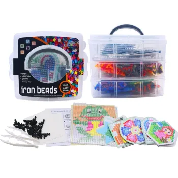 Mega zestaw Koraliki do prasowania 6000 el. ZA3318