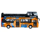 detal wnętrza zabawkowego autobusu z podświetleniem