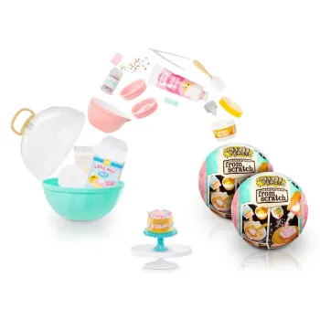 Zestaw MGA's Miniverse z miniaturowymi składnikami do tworzenia jedzenia