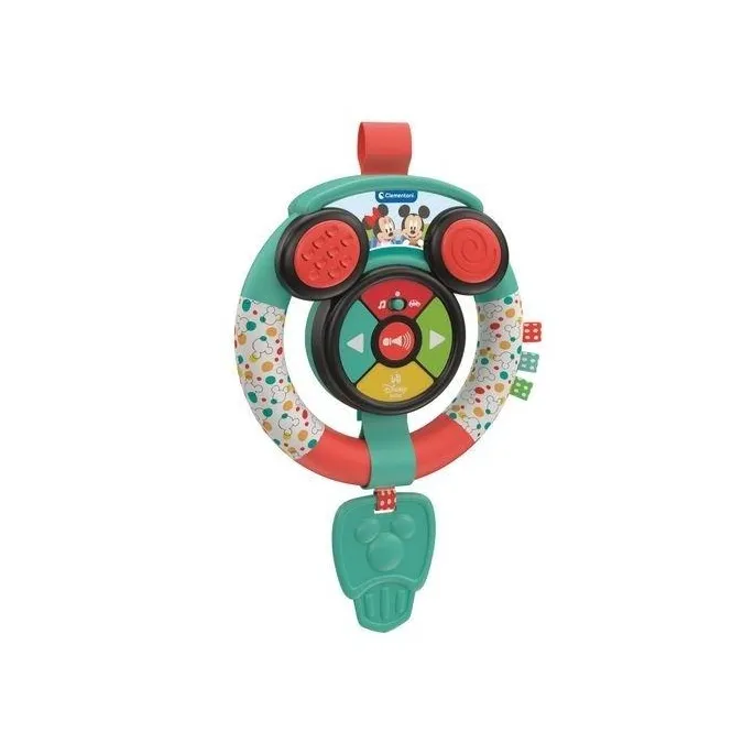 Miękka interaktywna kierownica z motywem Myszki Miki i Minnie dla dzieci