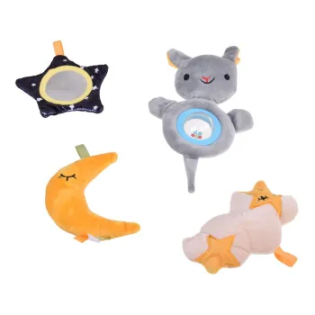 Motyw gwiazdki z lusterkiem na pałąku maty edukacyjnej