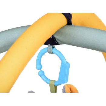 Miękka struktura maty w kształcie chmurki z zaokrąglonymi krawędziami