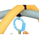 Miękka struktura maty w kształcie chmurki z zaokrąglonymi krawędziami