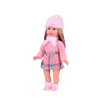 Miękka stylowa lalka Kate nauczy prostych zwrotów po angielsku ZA5187