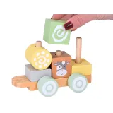 komplet 23 elementy ułożony w linii na podłodze