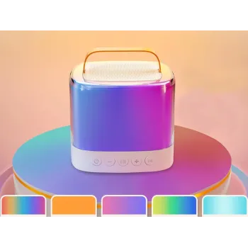 Przykład zabawy dwiema osobami z użyciem zestawu karaoke