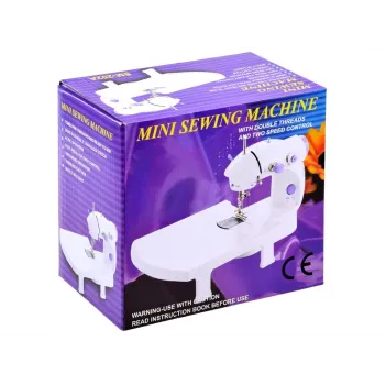 kompaktowa mini maszyna do szycia z regulacją naprężenia nici