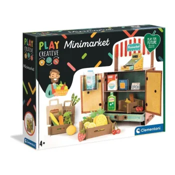 tekturowy model sklepiku minimarket do samodzielnego złożenia