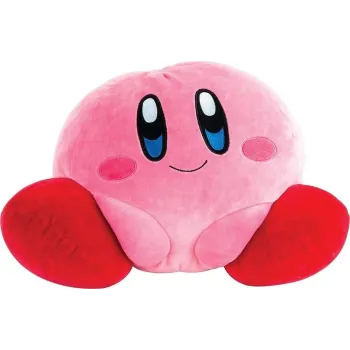 Pluszowa maskotka Mega Kirby Mocchi w okrągłym kształcie z przyjaznym wyrazem