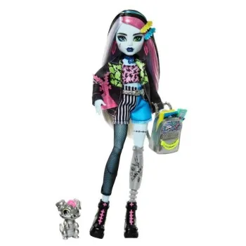 Lalka Monster High Frankie Stein w patchworkowym stroju z akcesoriami