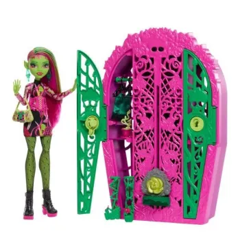 Lalka Venus McFlytrap z akcesoriami i szafą z serii Monster High Straszysekrety