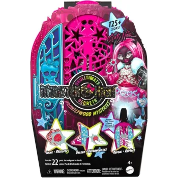 Monster High Straszysekrety Seria 6 Catty Noir z charakterystycznymi akcesoriami