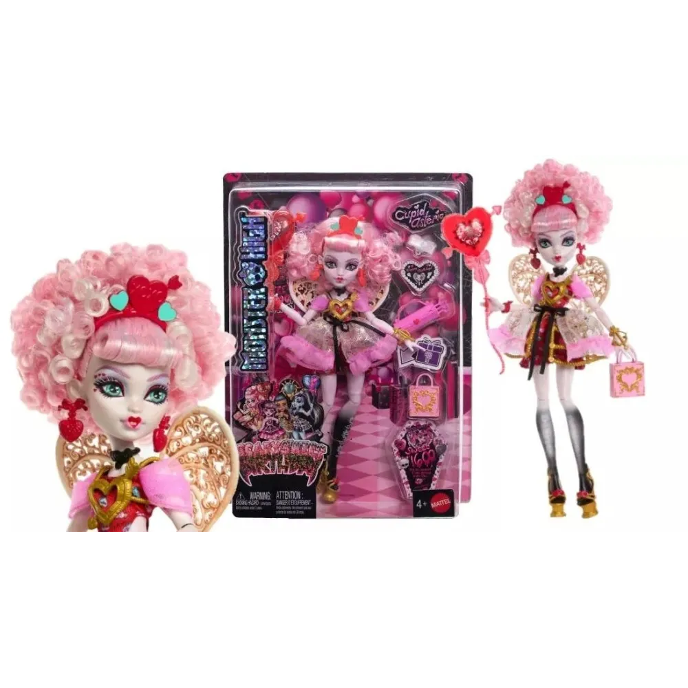 Lalka Monster High Straszysłodkie urodziny w kolorowym stroju z detalami