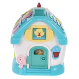 domek z telefonikiem i kolorową klawiaturą numeryczną