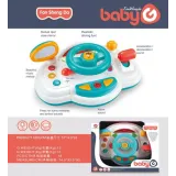 multifunkcyjny symulator jazdy dla najmłodszych z interaktywną kierownicą