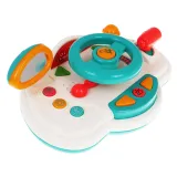 detal ruchomej kierownicy z centralnym guzikiem klaksonu