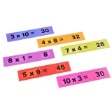 układanie par działanie – wynik podczas rozgrywki matematycznej