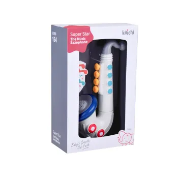 Instrument zabawkowy dla dziecka w trakcie trybu świetlnego