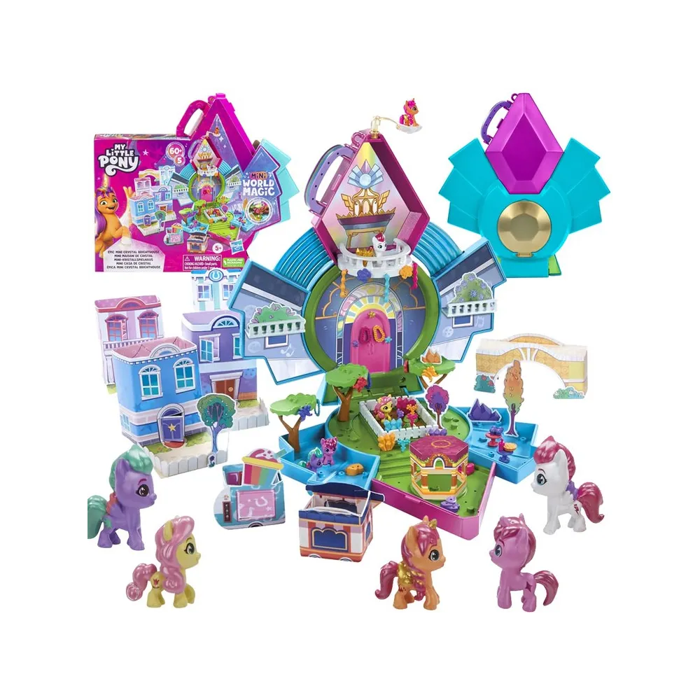 Zestaw Kryształowa Latarnia My Little Pony z zamkniętą walizką