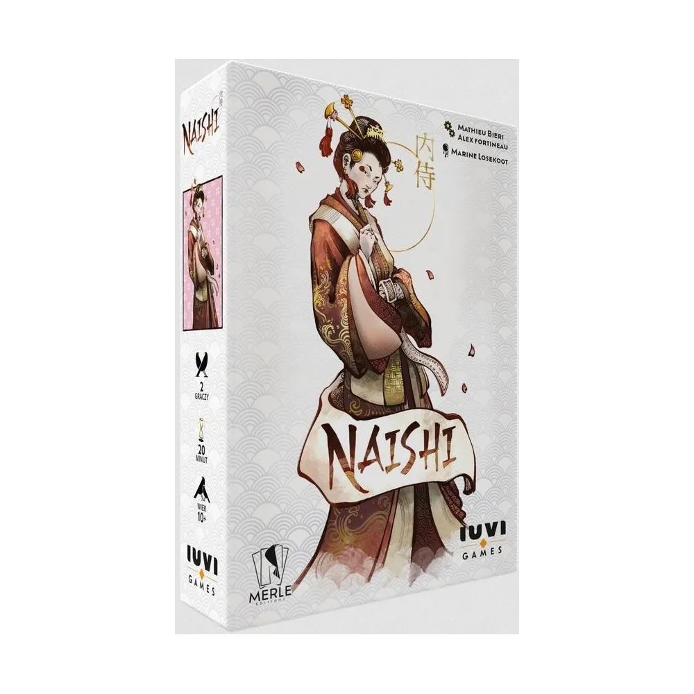 Zestaw kart i akcesoriów gry karcianej Naishi IUVI Games inspirowany Japonią