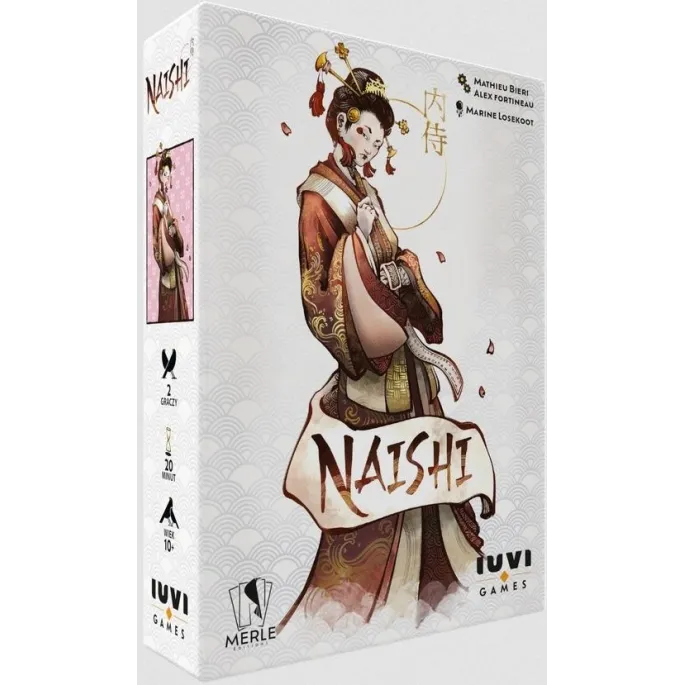 Zestaw kart i akcesoriów gry karcianej Naishi IUVI Games inspirowany Japonią