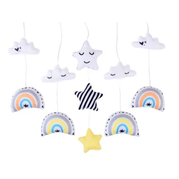 Nakręcana KARUZELKA dla maluszka tęcza ZA4319