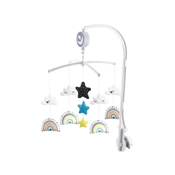 karuzelka ZA4319 zamontowana na łóżeczku dziecięcym