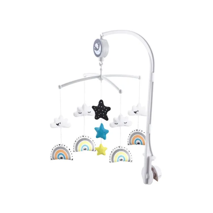 karuzelka ZA4319 zamontowana na łóżeczku dziecięcym