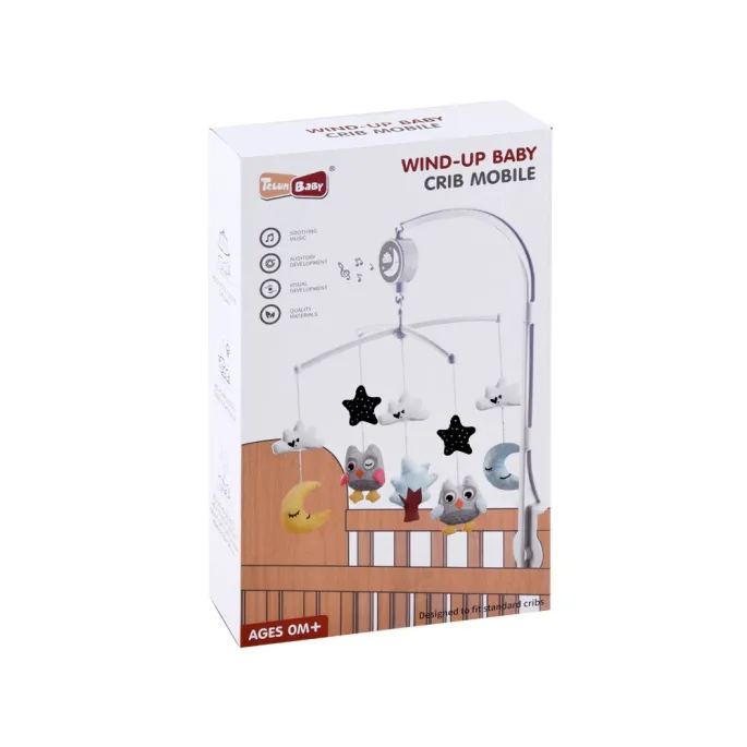 pluszowe gwiazdki wiszące na karuzelce dla niemowląt