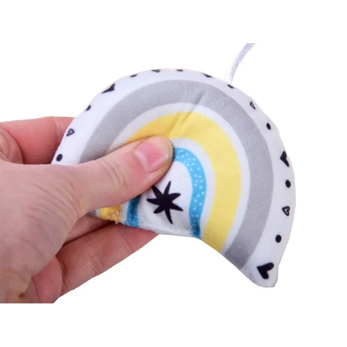 zdejmowane pluszowe zawieszki przygotowane do prania