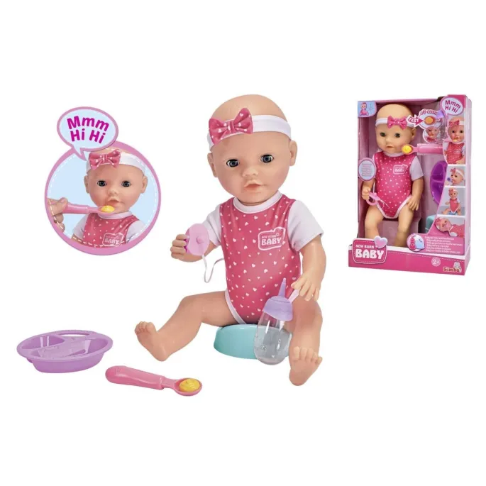 NBB Głodny bobas 38cm z akcesoriami do opieki i karmienia