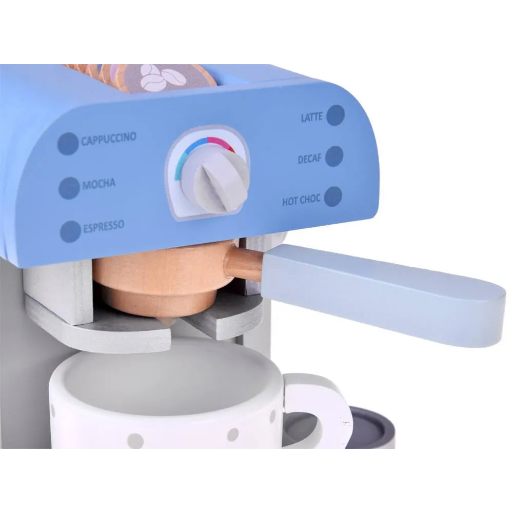 kubek na wynos z pokrywką z kompletu drewnianej zabawki