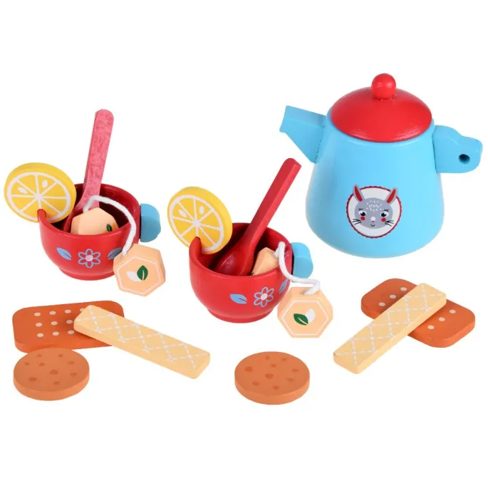 zestaw z detalem ciasta, krakersów i plasterków cytryny