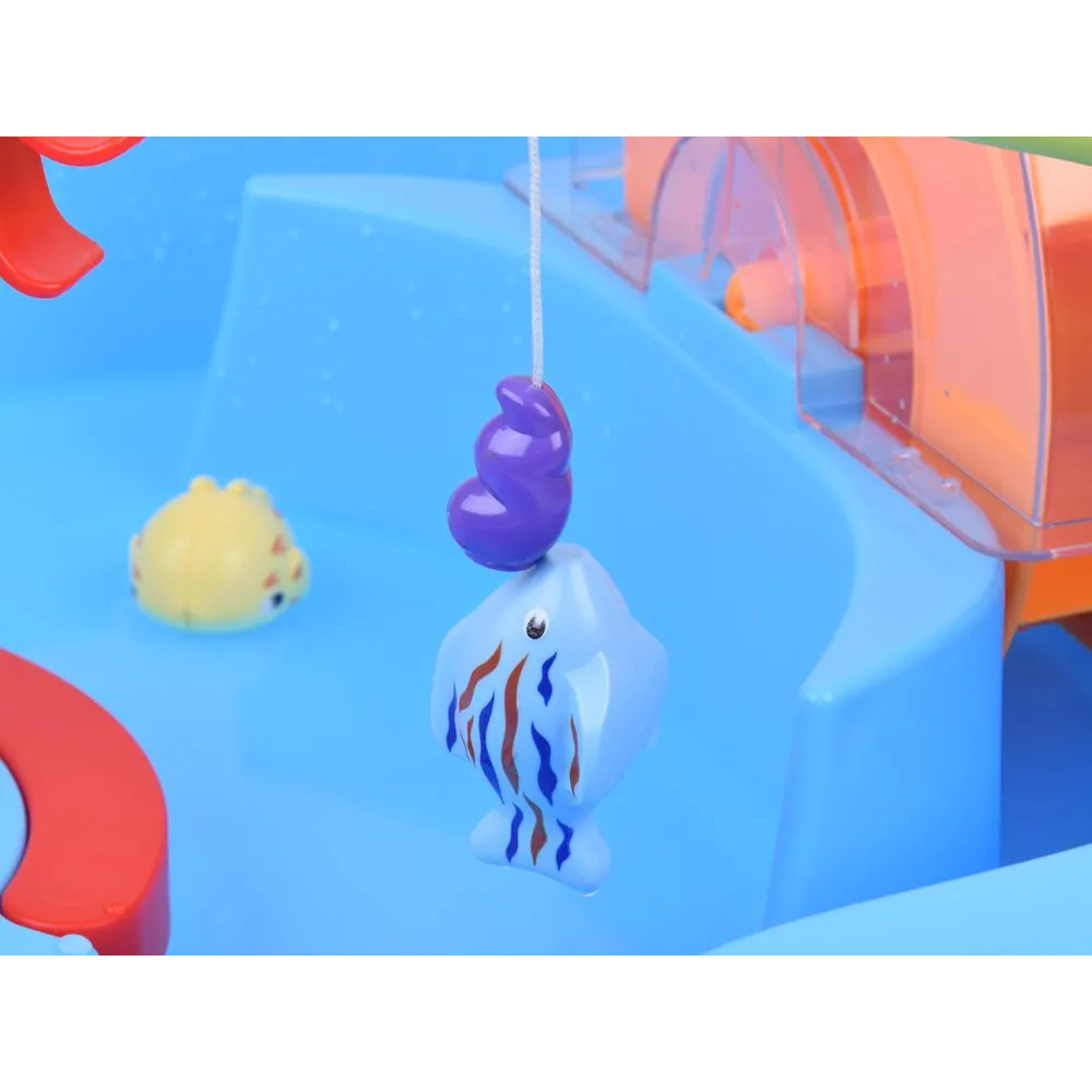 kompaktowy stolik wodny z miejscem na piasek i wodę