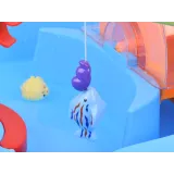 kompaktowy stolik wodny z miejscem na piasek i wodę