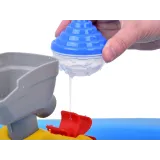 rynna do odprowadzania wody i pojemniki w zestawie stolika wodnego