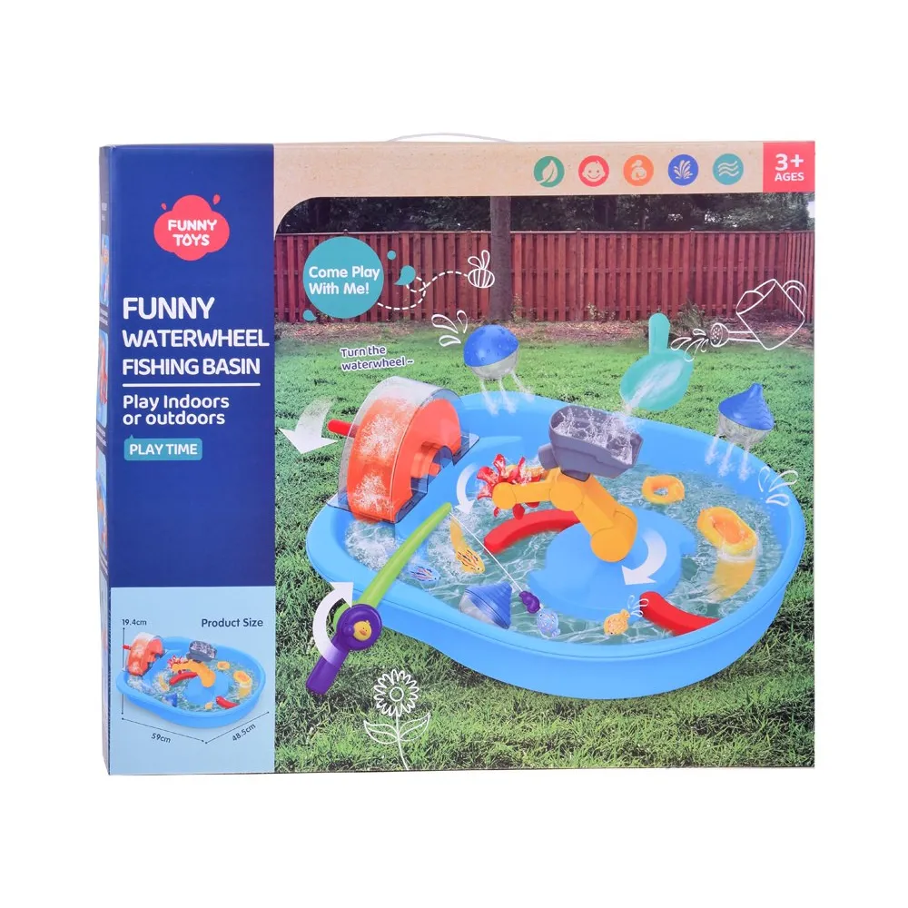 pełen zestaw wodny z akcesoriami do kreatywnej zabawy dla dzieci