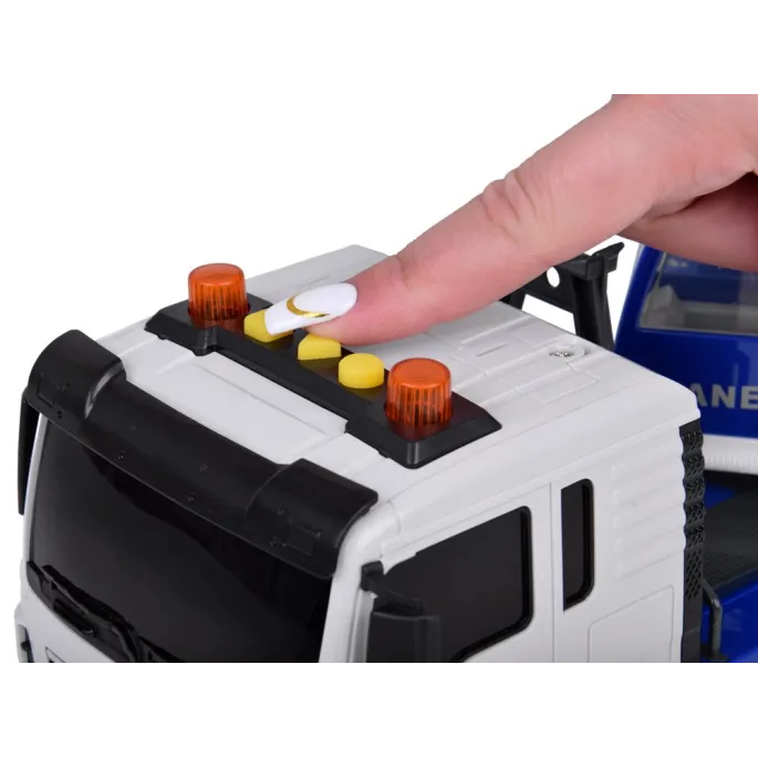 zbliżenie na efekt dźwiękowy i świetlny podczas działania