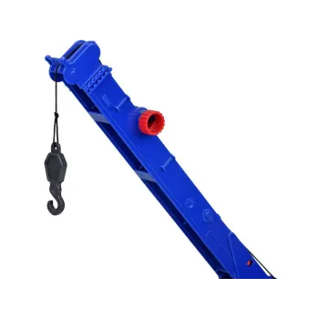 dźwig dla dzieci prezentowany w kartonowym opakowaniu