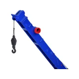 dźwig dla dzieci prezentowany w kartonowym opakowaniu