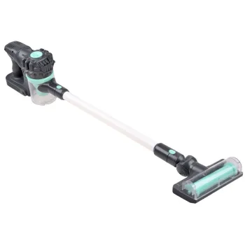 dźwiękowe efekty podczas zabawy w sprzątanie odkurzaczem