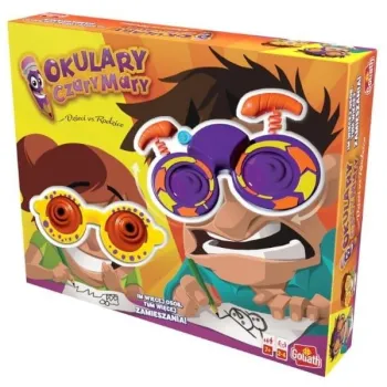 Okulary Czary Mary - Dzieci vs. Rodzice z elementami zestawu do rysowania