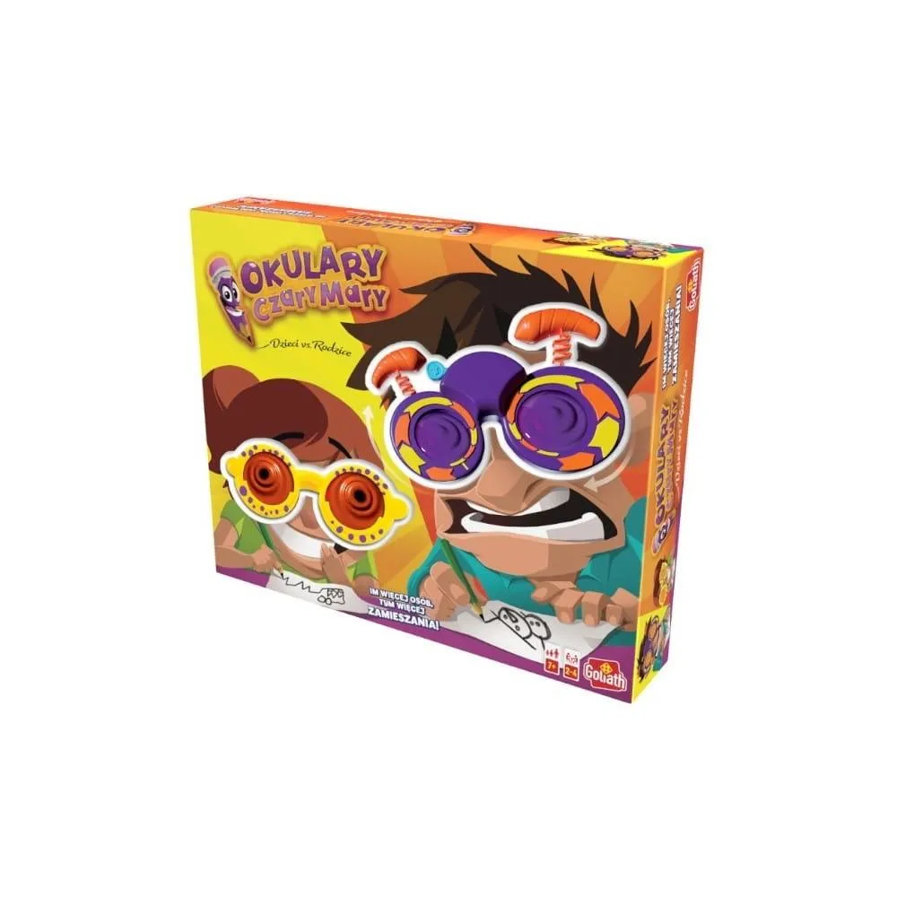 Okulary Czary Mary - Dzieci vs. Rodzice z elementami zestawu do rysowania