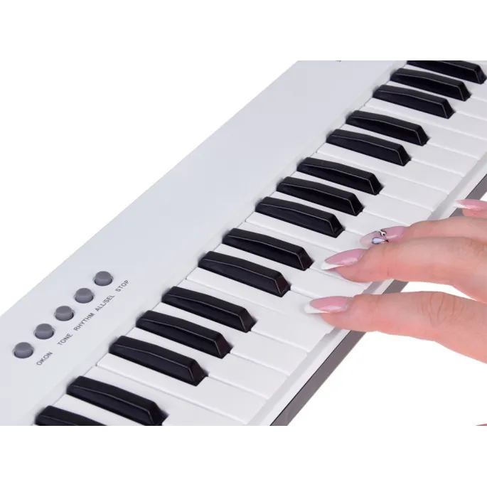 detal panelu sterowania organkami elektronicznymi