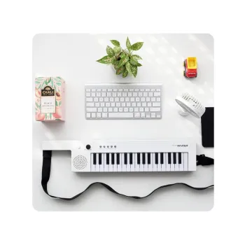 zestaw gotowy do użycia z klawiaturą, paskiem i mikrofonem